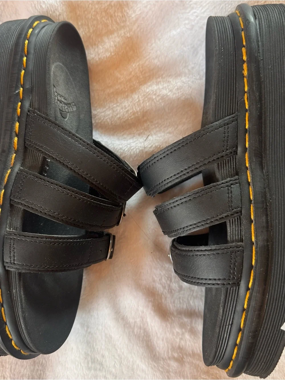 Dr. Martens Black Blaire Slide - Picture 3 of 8